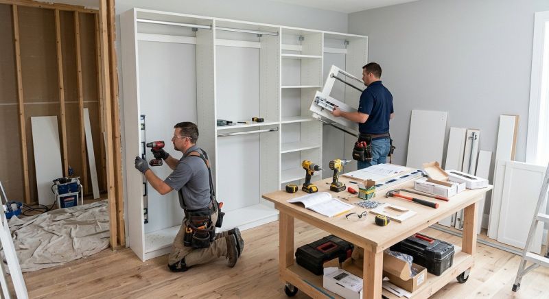 Closet Shelving Installation in Charlotte, NC