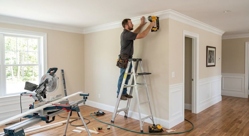 Custom Wood Trim Installation in Wilmington, NC