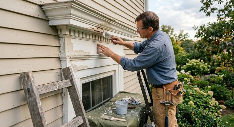 Exterior Door Trim Repair in Wilmington, NC