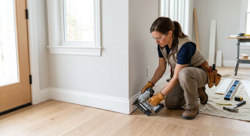 Interior Trim Work in Wilmington, NC