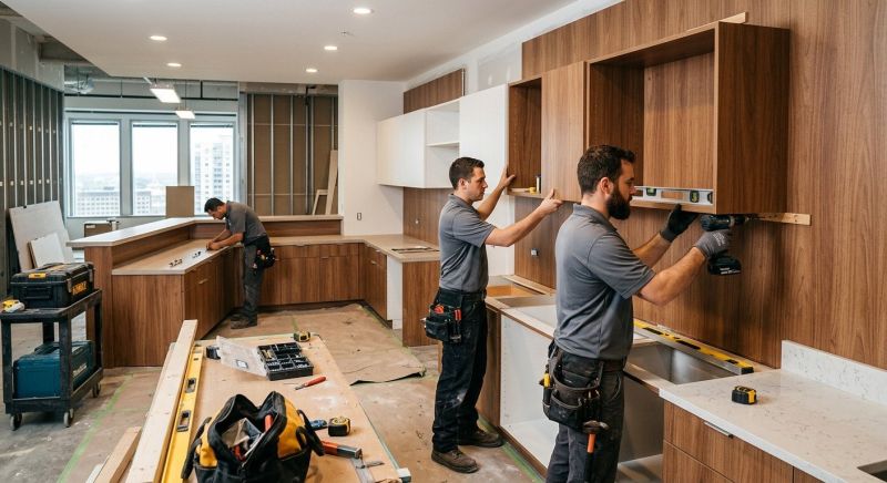 Rustic Cabinets Installation in Dayton, OH