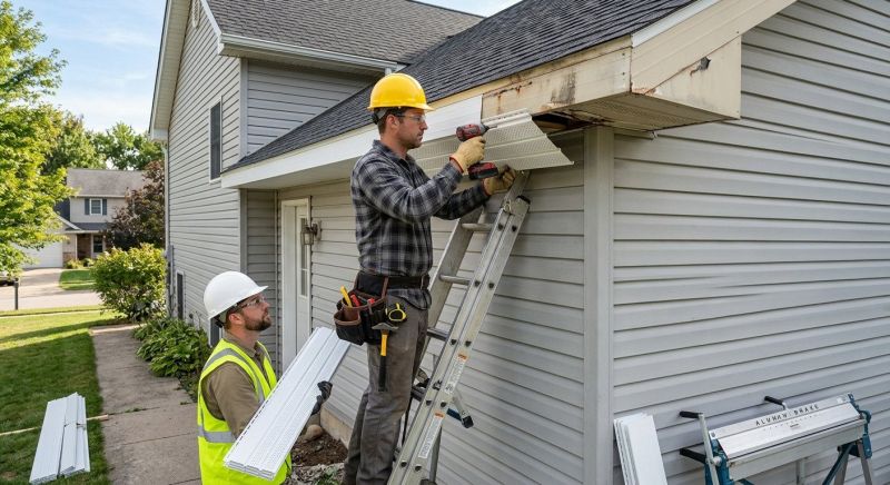 Soffit Installation in Kansas City, KS